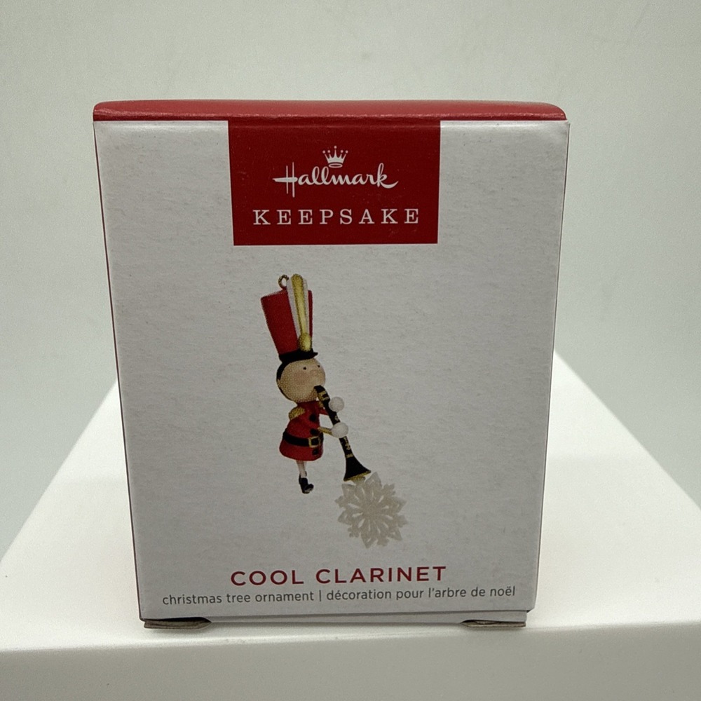 Hallmark Keepsake 2023 COOL CLARINET Ornament Marching Band MINIATURE